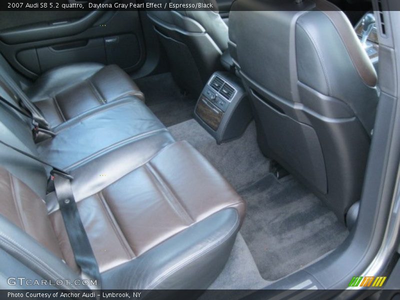 2007 S8 5.2 quattro Espresso/Black Interior