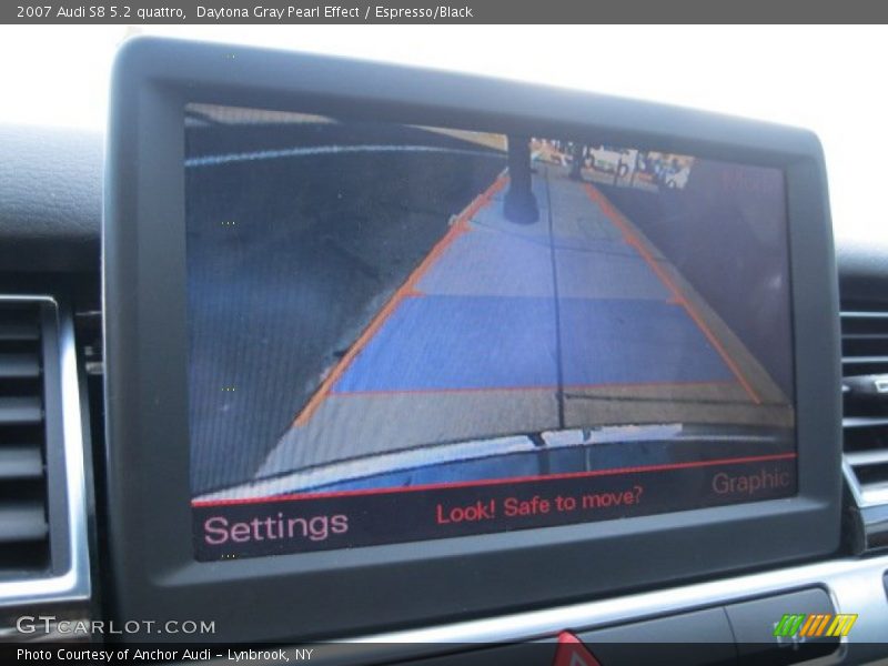 Daytona Gray Pearl Effect / Espresso/Black 2007 Audi S8 5.2 quattro