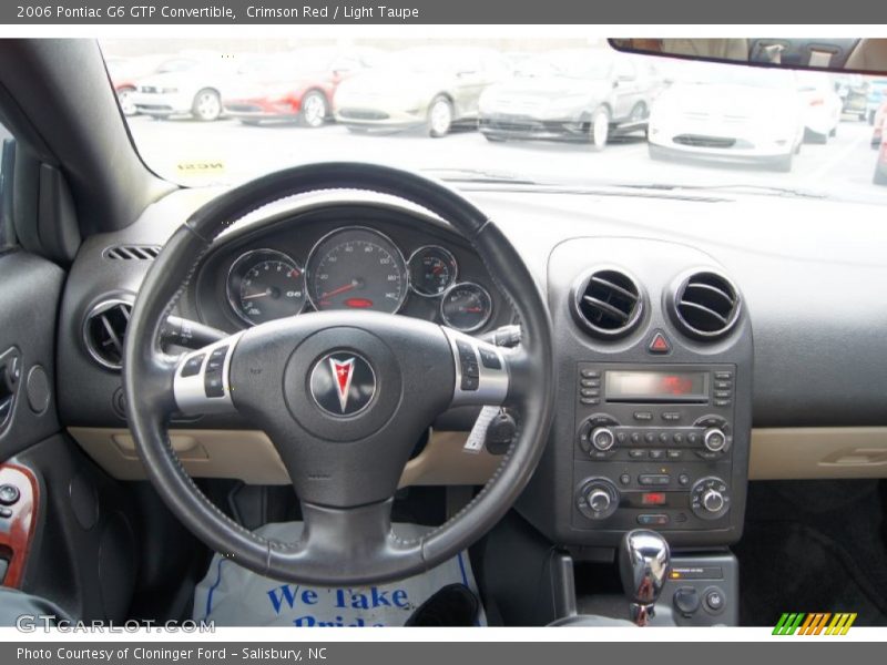 Crimson Red / Light Taupe 2006 Pontiac G6 GTP Convertible