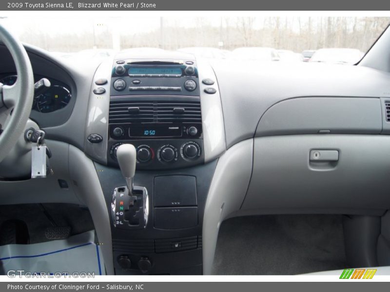 Blizzard White Pearl / Stone 2009 Toyota Sienna LE