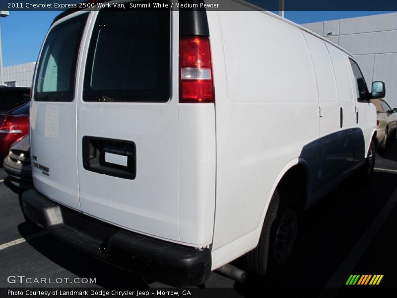 Summit White / Medium Pewter 2011 Chevrolet Express 2500 Work Van