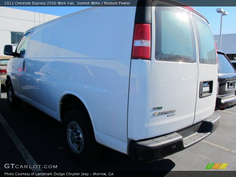 Summit White / Medium Pewter 2011 Chevrolet Express 2500 Work Van