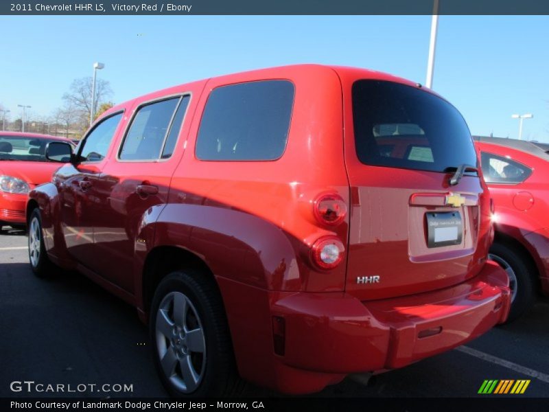 Victory Red / Ebony 2011 Chevrolet HHR LS