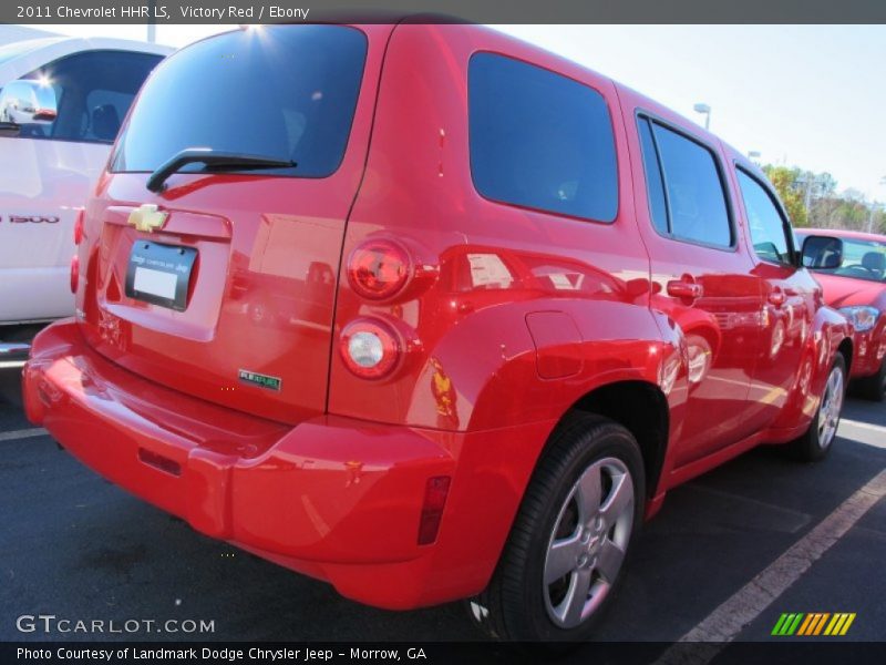 Victory Red / Ebony 2011 Chevrolet HHR LS