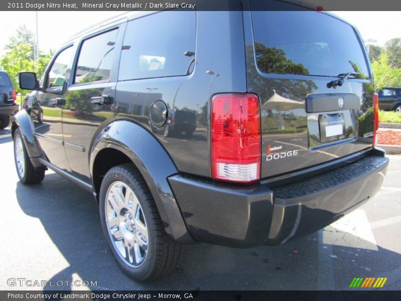 Mineral Gray Metallic / Dark Slate Gray 2011 Dodge Nitro Heat