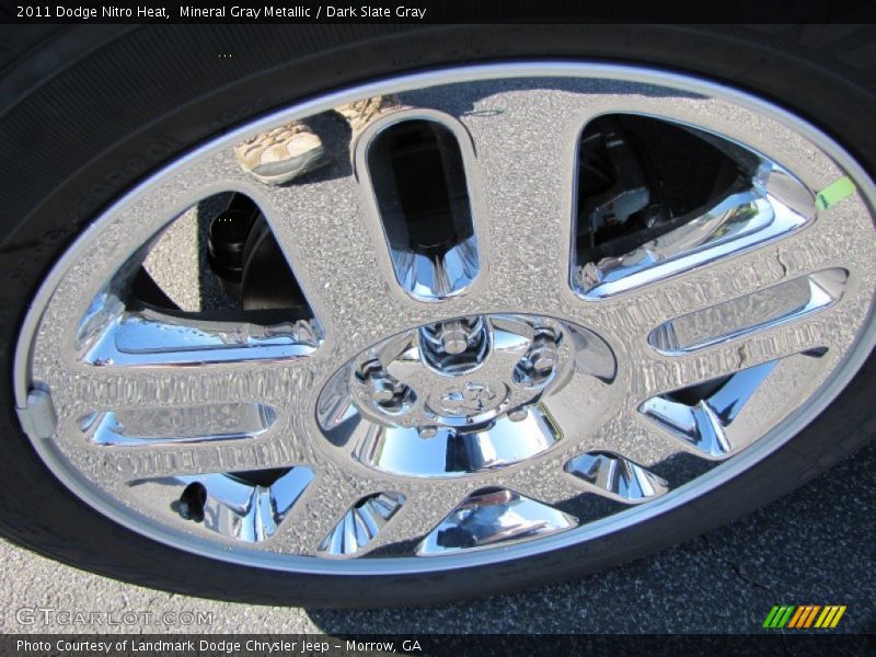 Mineral Gray Metallic / Dark Slate Gray 2011 Dodge Nitro Heat