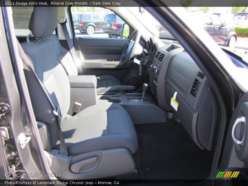 Mineral Gray Metallic / Dark Slate Gray 2011 Dodge Nitro Heat