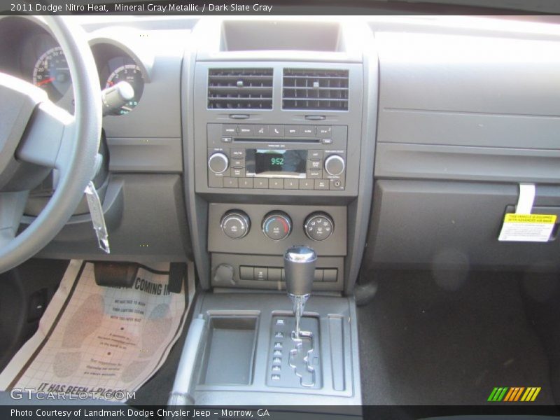 Mineral Gray Metallic / Dark Slate Gray 2011 Dodge Nitro Heat