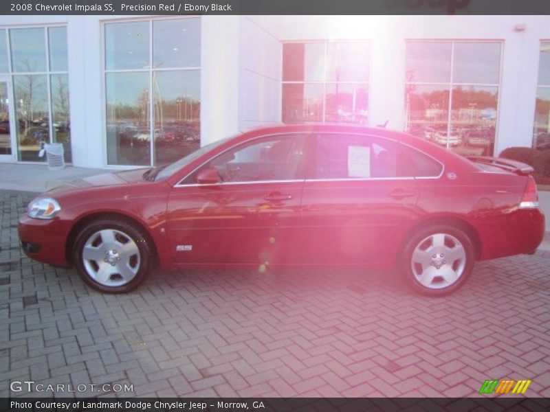 Precision Red / Ebony Black 2008 Chevrolet Impala SS