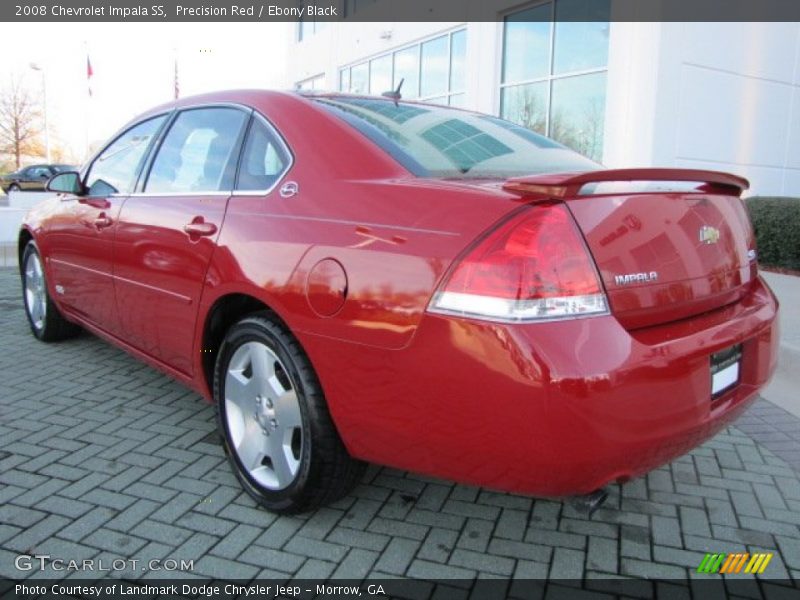 Precision Red / Ebony Black 2008 Chevrolet Impala SS