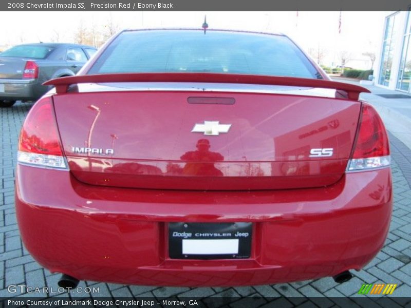 Precision Red / Ebony Black 2008 Chevrolet Impala SS