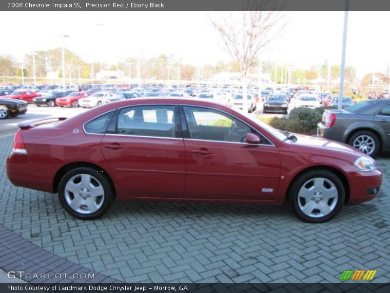 Precision Red / Ebony Black 2008 Chevrolet Impala SS