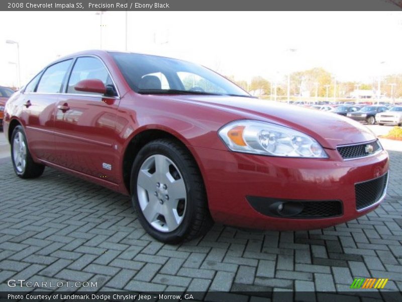 Precision Red / Ebony Black 2008 Chevrolet Impala SS