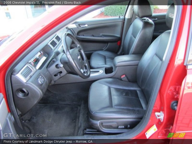 Precision Red / Ebony Black 2008 Chevrolet Impala SS