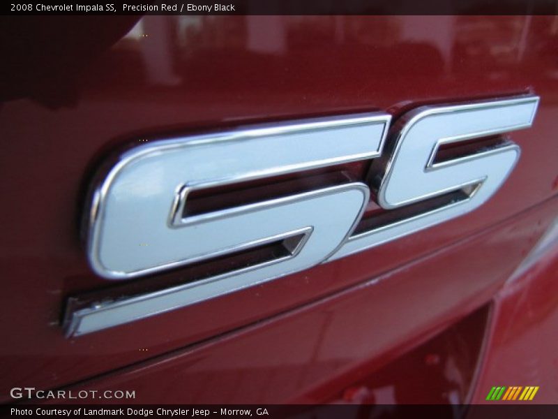 Precision Red / Ebony Black 2008 Chevrolet Impala SS