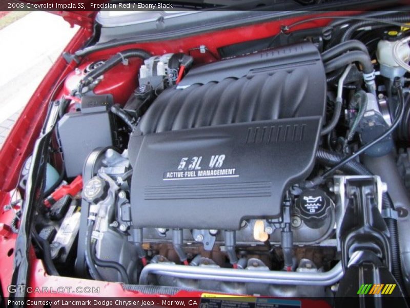 Precision Red / Ebony Black 2008 Chevrolet Impala SS
