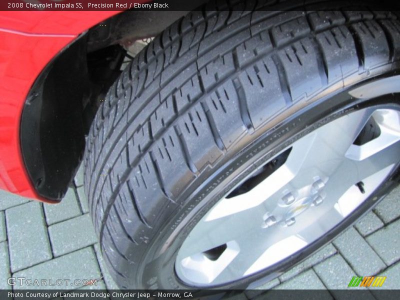 Precision Red / Ebony Black 2008 Chevrolet Impala SS