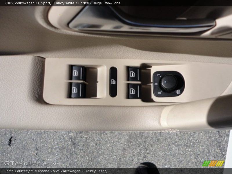 Candy White / Cornsilk Beige Two-Tone 2009 Volkswagen CC Sport