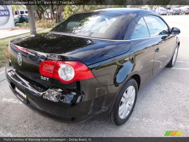Black Uni / Titan Black 2007 Volkswagen Eos 2.0T
