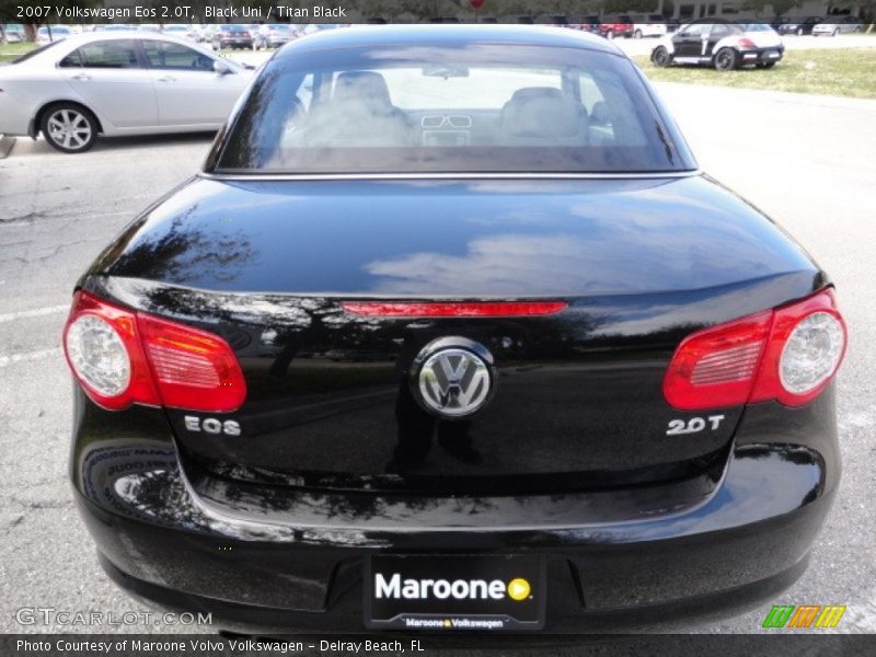 Black Uni / Titan Black 2007 Volkswagen Eos 2.0T