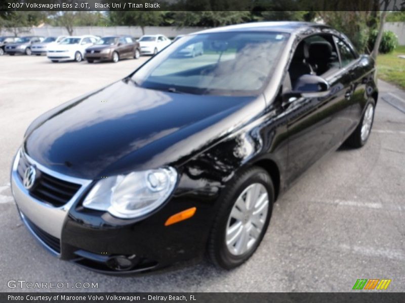 Black Uni / Titan Black 2007 Volkswagen Eos 2.0T