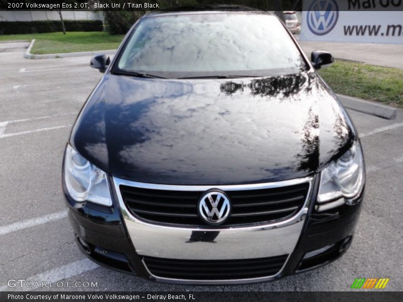 Black Uni / Titan Black 2007 Volkswagen Eos 2.0T