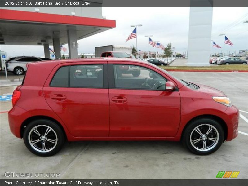 Barcelona Red / Charcoal Gray 2009 Scion xD