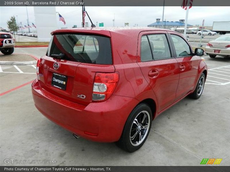 Barcelona Red / Charcoal Gray 2009 Scion xD