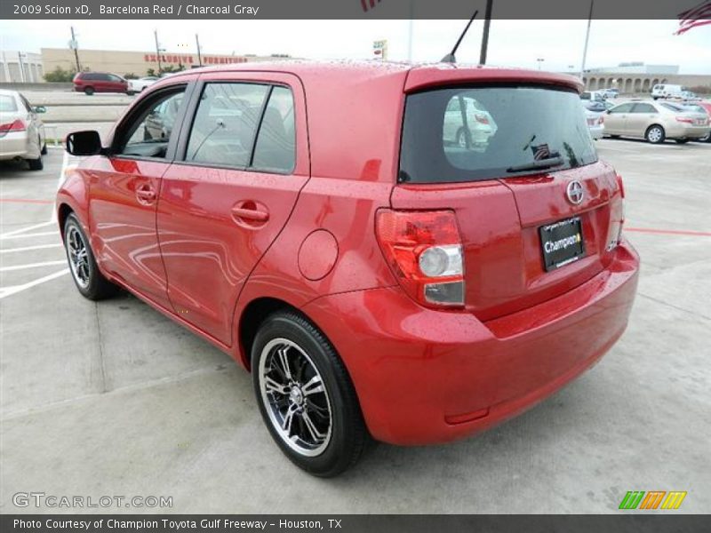 Barcelona Red / Charcoal Gray 2009 Scion xD