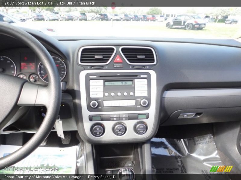 Black Uni / Titan Black 2007 Volkswagen Eos 2.0T