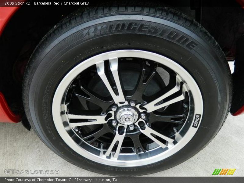 Barcelona Red / Charcoal Gray 2009 Scion xD
