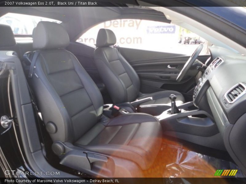 Black Uni / Titan Black 2007 Volkswagen Eos 2.0T