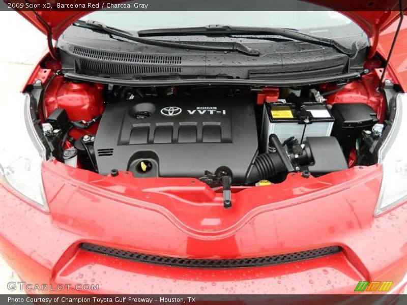 Barcelona Red / Charcoal Gray 2009 Scion xD