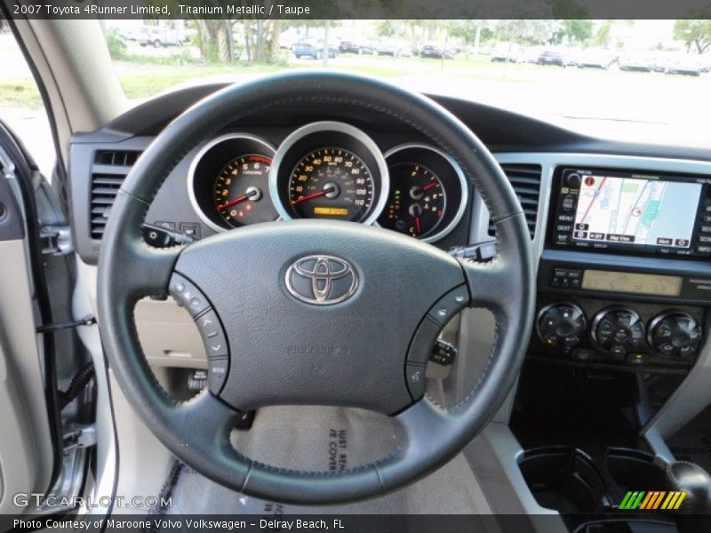Titanium Metallic / Taupe 2007 Toyota 4Runner Limited