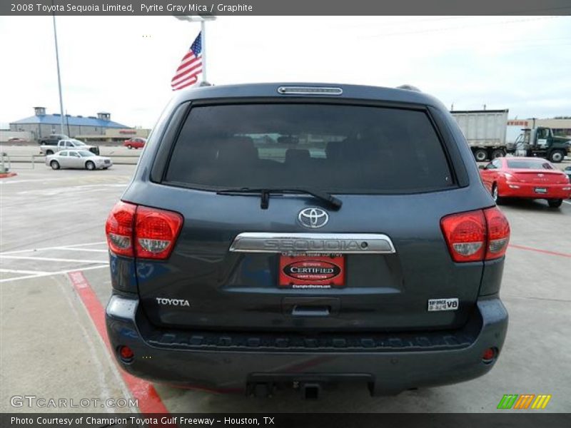 Pyrite Gray Mica / Graphite 2008 Toyota Sequoia Limited