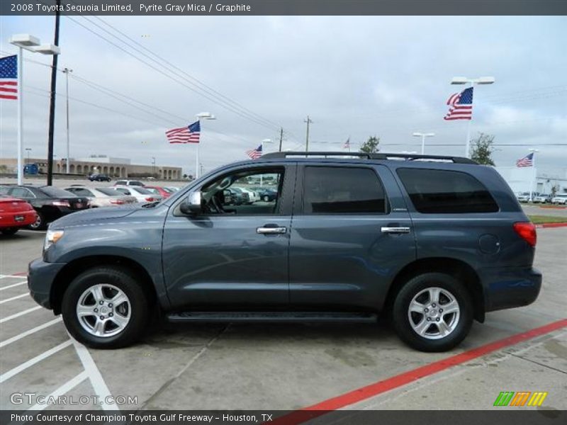 Pyrite Gray Mica / Graphite 2008 Toyota Sequoia Limited