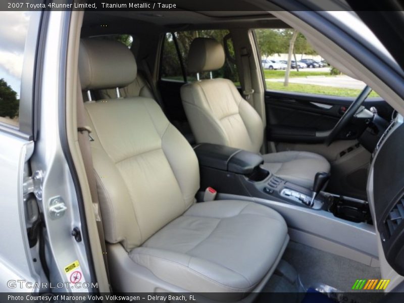 Titanium Metallic / Taupe 2007 Toyota 4Runner Limited