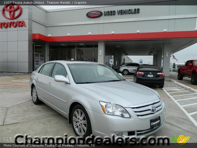 Titanium Metallic / Graphite 2007 Toyota Avalon Limited