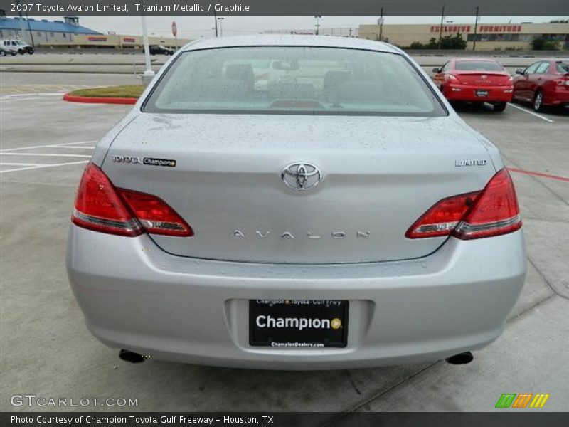 Titanium Metallic / Graphite 2007 Toyota Avalon Limited