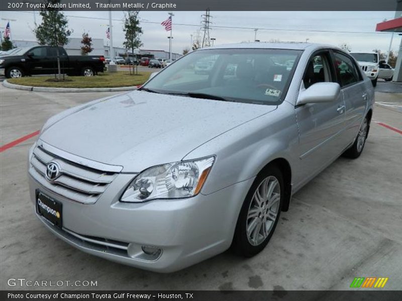 Titanium Metallic / Graphite 2007 Toyota Avalon Limited