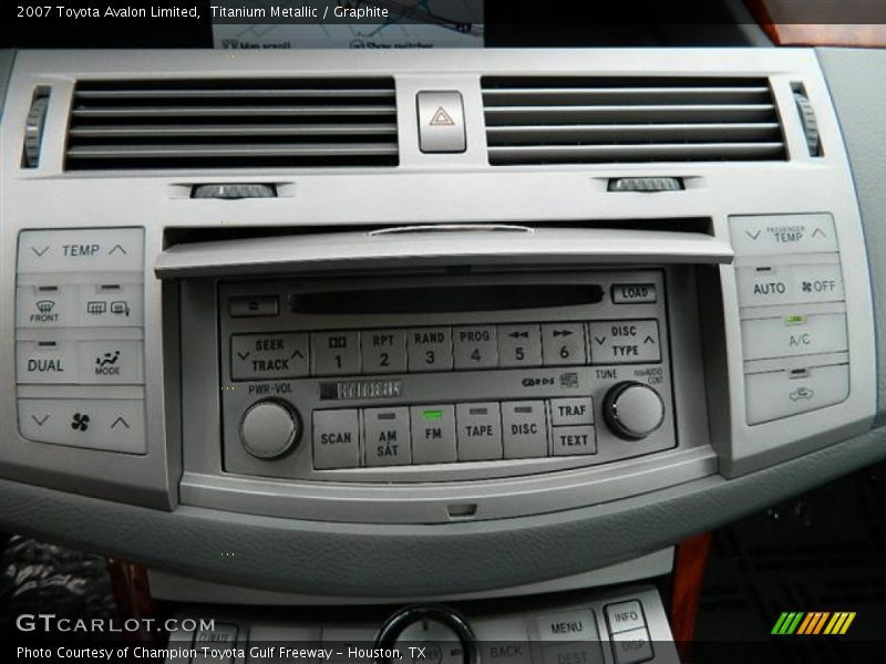Titanium Metallic / Graphite 2007 Toyota Avalon Limited