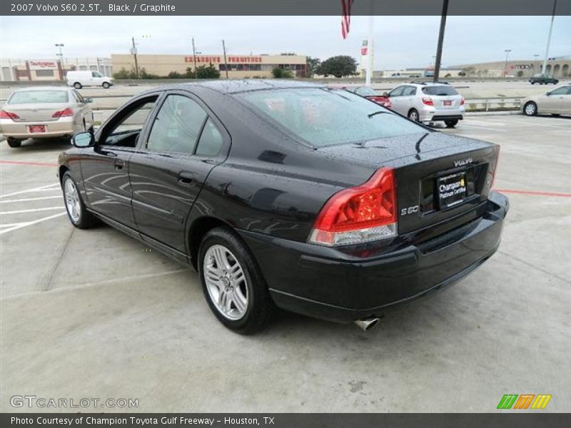 Black / Graphite 2007 Volvo S60 2.5T