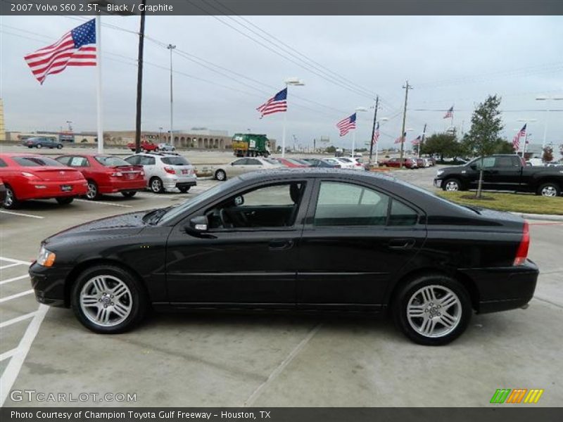 Black / Graphite 2007 Volvo S60 2.5T