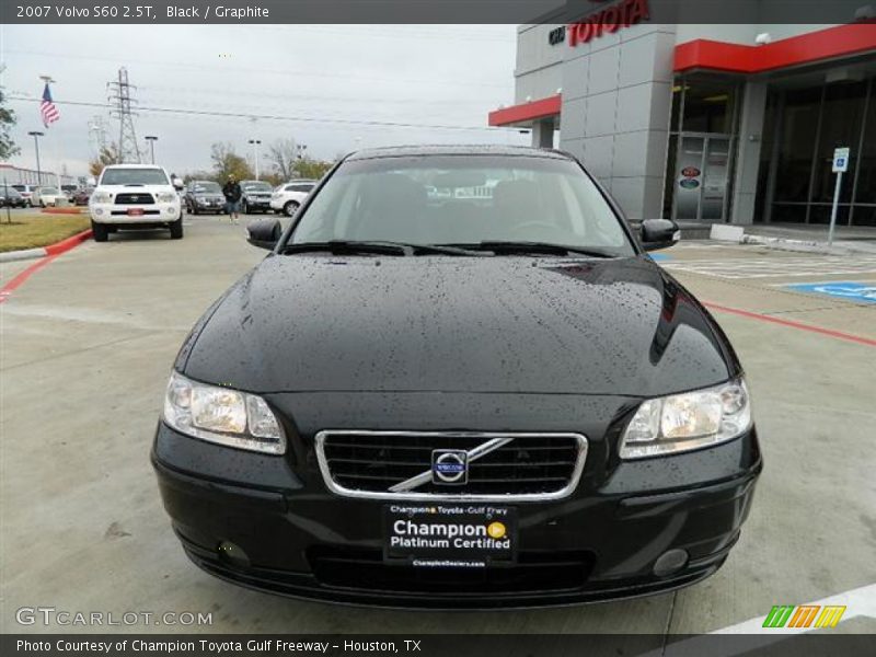Black / Graphite 2007 Volvo S60 2.5T