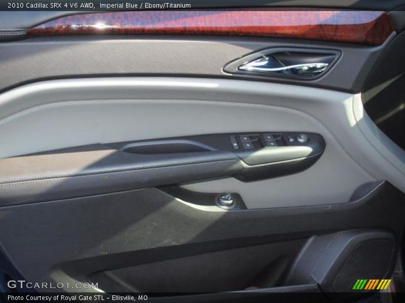 Imperial Blue / Ebony/Titanium 2010 Cadillac SRX 4 V6 AWD