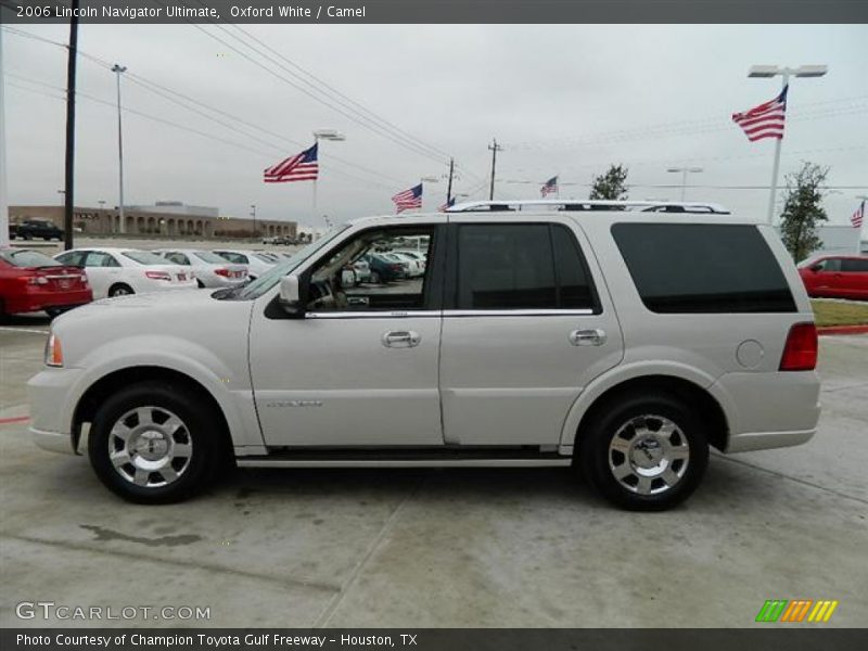Oxford White / Camel 2006 Lincoln Navigator Ultimate