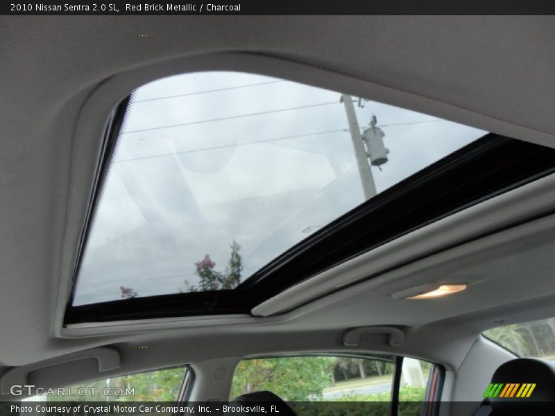 Red Brick Metallic / Charcoal 2010 Nissan Sentra 2.0 SL