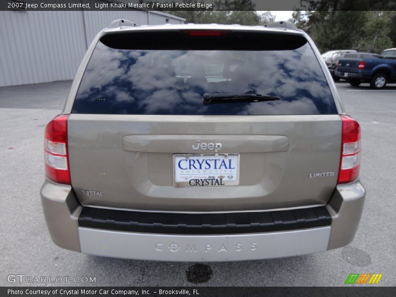 Light Khaki Metallic / Pastel Pebble Beige 2007 Jeep Compass Limited