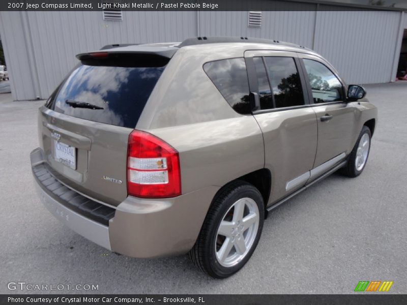 Light Khaki Metallic / Pastel Pebble Beige 2007 Jeep Compass Limited