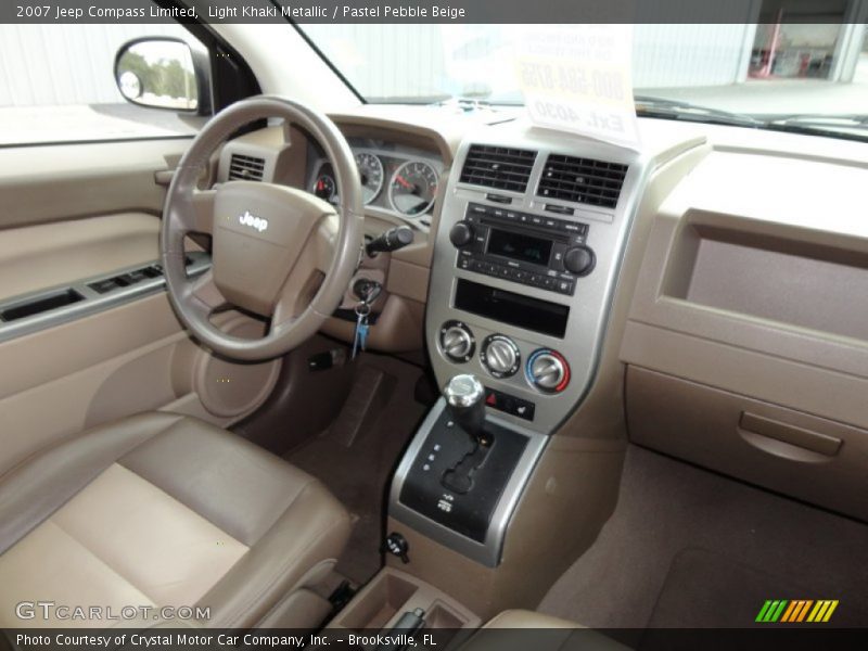 Light Khaki Metallic / Pastel Pebble Beige 2007 Jeep Compass Limited